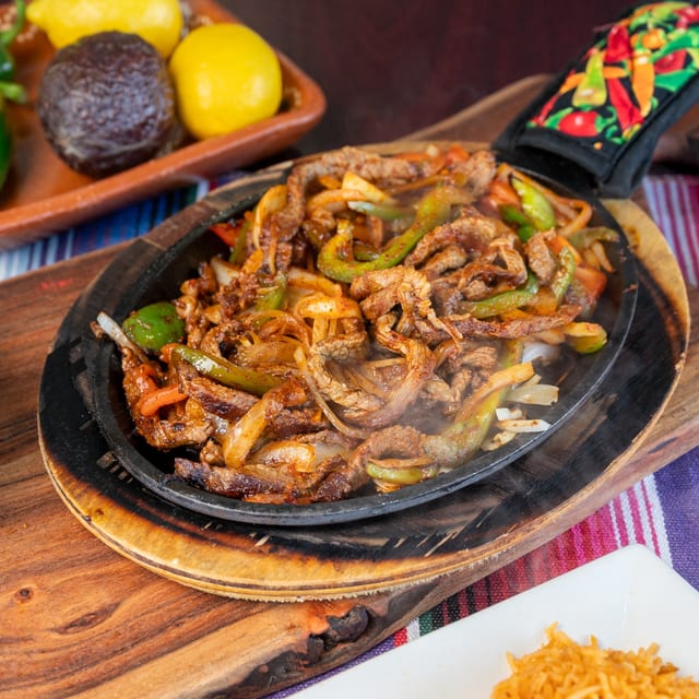 Steak Fajitas.