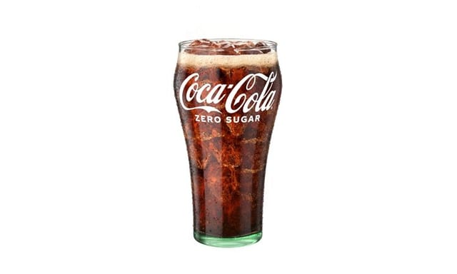 Fountain Coca-Cola Zero Sugar.
