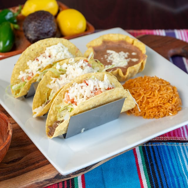 Tex-Mex Tacos Entrée (3).