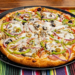 Small House Special Supreme Pizza